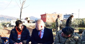 Gaziantep Valisi Gül'den İdlib Gazisi Koç'a geçmiş olsun ziyareti.