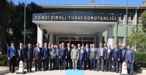 STK'lar Tuğgeneral Oktay Ağbuga'yı ziyaret etti.