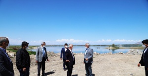 Battalgazi Belediye Başkanı Güder “Hasırcı Hidropark Rekreasyon Alanı Düzenlemesi Projesi” alanında incelemelerde bulundu.