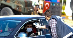 Mardin Valiliği "araç dolaşımının engellenmesi için denetimler devam ediyor"