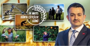 Bakan Pakdemirli'den Dünya Çiftçiler Günü Mesajı