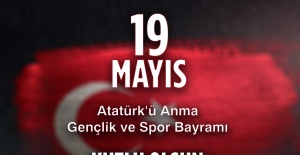 Başkan Yalçınkaya "19 Mayıs Atatürk’ü Anma, Gençlik ve Spor Bayramı Kutlu Olsun"