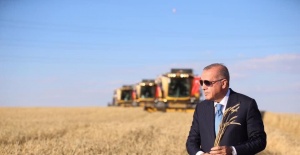 Cumhurbaşkanı Erdoğan "El ele vererek ülkemizi tarımda en ileriye taşımayı sürdüreceğiz"