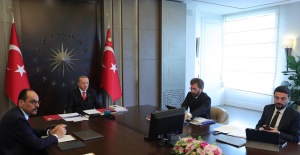 Cumhurbaşkanlığı Kabinesi, Cumhurbaşkanı Erdoğan başkanlığında toplandı.