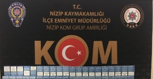 Gaziantep'te "1850 paket gümrük kaçağı sigara ele geçirildi"