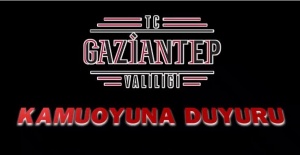 Gaziantep Valiliği "16-17-18-19 Mayıs Sokağa Çıkma Kısıtlaması"