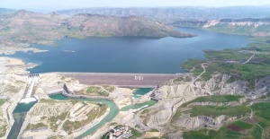 Ilısu Barajı elektrik enerjisi üretimine başlıyor.