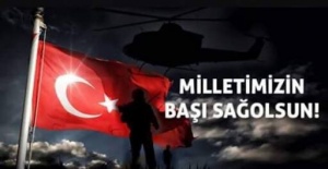 Milletvekili Özcan "Aziz milletimizin başı sağolsun"