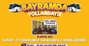 Şanlıurfa Büyükşehir Belediyesi "Bayramda Yollardayız"