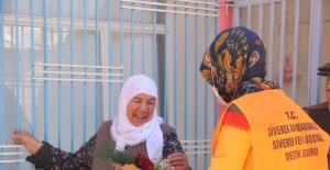 Siverek'te Yüz yaşını aşmış Anneler ile Şehit ve Gazi Anneleri unutulmadı.