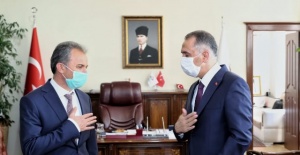 Adıyaman Belediye Başkanı Kılınç'tan Vali Çuhadar'a Hayırlı Olsun Ziyareti