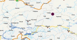 Bingöl'ün Karlıova ilçesinde 5.6 büyüklüğünde deprem