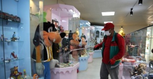 Karaköprü'de Oyun ve Oyuncak Müzesi titizlikle dezenfekte edildi.