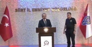 Siirt Valisi Atik "Türk Polis Teşkilatı,Valiliğim döneminde en büyük destekçim olmuştur"