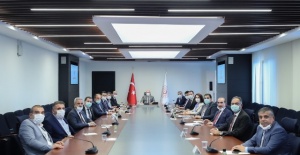 Sanayi ve Teknoloji Bakanı Varank,Şanıurfa heyetini kabul etti.