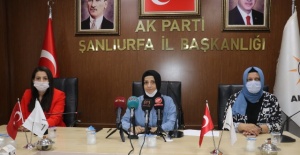 AK Parti Kadın Kollarından Basın Açıklaması