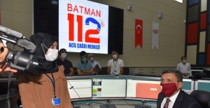 Batman 112 Acil Çağrı Merkezi" Hizmete Girdi