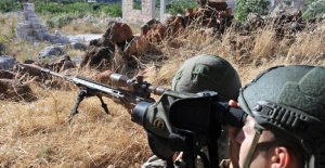 Fırat Kalkanı bölgesinde 2 PKK/YPG’li terörist,etkisiz hale getirildi.