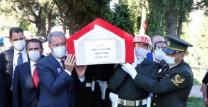 Şehit Erdoğan,son yolculuğuna uğurladı.
