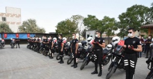 Yeni Motosikletli Polis Timleri Göreve Başladı