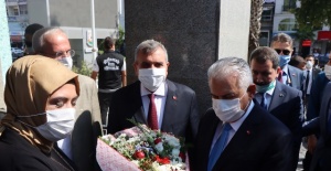 Yıldırım,Büyükşehir Belediye Başkanı Beyazgül'ü ziyaret etti