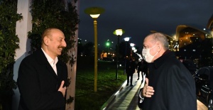 Cumhurbaşkanı Erdoğan,Azerbaycan'da