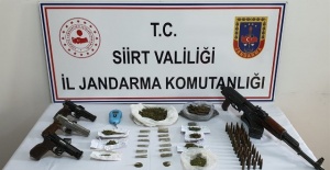 Siirt Merkezli 7 İlde Eş Zamanlı Narko/Kafes -1 Operasyonu Düzenlendi..