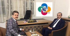 Başkan Yalçınkaya'dan GAP TV'ye Hayırlı Olsun Ziyareti.