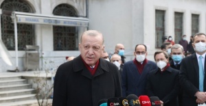 Cumhurbaşkanı Erdoğan, cuma namazı sonrası gündeme ilişkin değerlendirmelerde bulundu