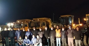 Mardin Büyükşehir Belediyesi Kar mücadelesine hazır.