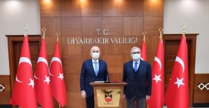 Ulaştırma ve Altyapı Bakanı Karismailoğlu Diyarbakır'da