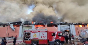 Üniversitedeki yangın,Büyükşehir itfaiyesinin uğraşları ile söndürüldü