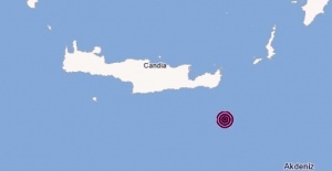 Akdeniz'de 3.9 Büyüklüğünde Deprem