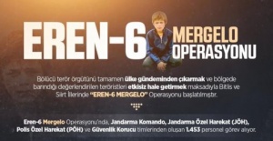 Bitlis ve Siirt'te EREN-6 MERGELO Operasyonu başlatıldı