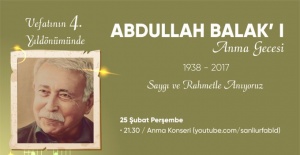 Büyükşehir'den Abdullah Balak'ı anma konseri