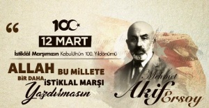 Canpolat "İstiklal Marşımızın 100'üncü yılı kutlu olsun"