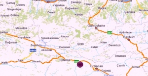 Erzincan Kemah merkezli 4.3 büyüklüğünde deprem