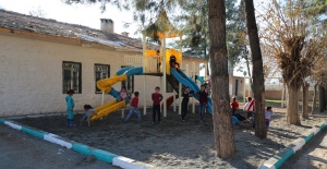 Haliliye'de çocukların yüzünü güldüren çalışmalar,etap etap devam ediyor.