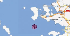İzmir Çeşme Merkezli 3.5 büyüklüğünde deprem