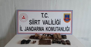 PKK'ya Yönelik Operasyonda Silah ve Yaşam Malzemeleri Ele Geçirildi.