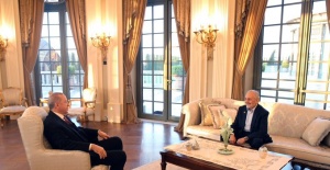 Cumhurbaşkanı Erdoğan,Asiltürk'le bir araya geldi.
