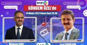 Başkan KUŞ, Bu Akşam GAP TV canlı yayınında.
