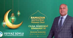 Başkan Soylu "Ramazan Bayramınızı tebrik eder,sizlere ve ailenize sağlık ve afiyet dilerim"