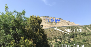 Suriye’den Türkiye istikametine kazılan tünel Mehmetçiğin dikkatinden kaçmadı