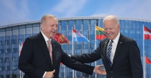 Cumhurbaşkanı Erdoğan ABD Başkanı Joe Biden ile bir araya geldi.