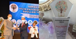 Erbülbül'e YILIN DUAYEN GAZETECİSİ ödülü