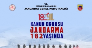 Jandarma Teşkilatı'nın 182. kuruluş yıl dönümünü kutlu olsun.