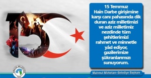 Başkan Mirkelam "Millet Eğilmez, Türkiye Geçilmez"