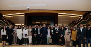 Cumhurbaşkanı Erdoğan, “Kütüphane Söyleşileri” programında doktora öğrencileriyle bir araya geldi