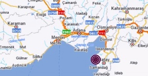 Hatay Arsuz'da 3.9 büyüklüğünde deprem